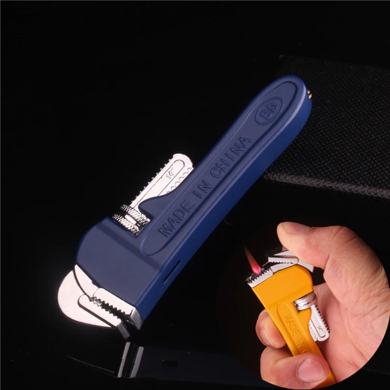 Креативный в форме топора Зажигалка факел зажигалка многоразового бутан газ