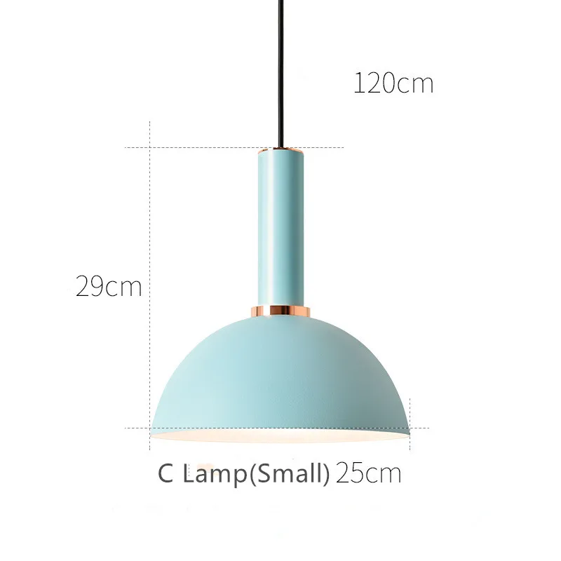 Подвесная лампа для ресторана в скандинавском стиле винтажная