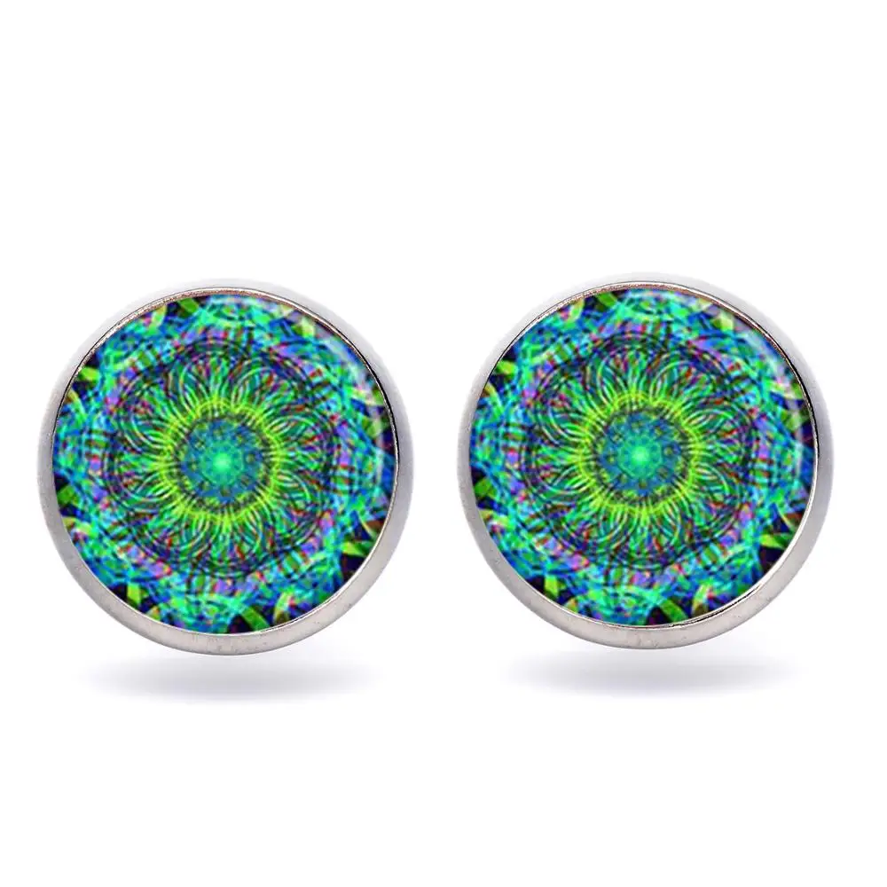 SIAN богемные польские Народные художественные узоры серьги гвоздики для женщин