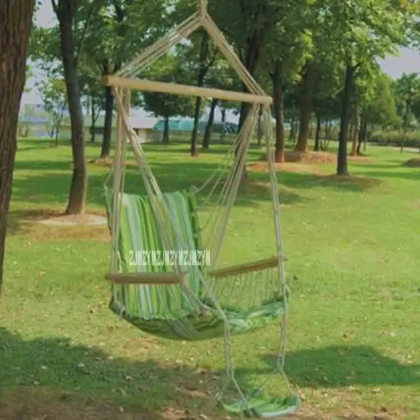 

Outdoor Garden Beach Patio Yard Swing Hammock Hanging Chair Breathable Thick Cotton Canvas Swing Casual Adult Park