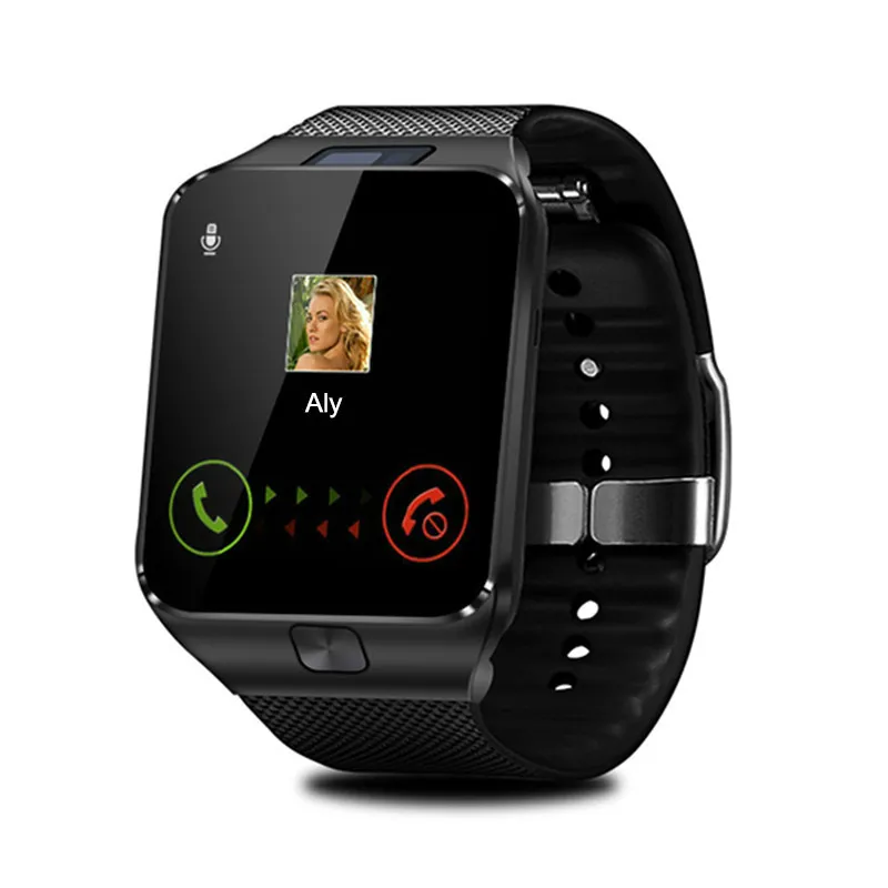 Black no box Новые Модные Смарт-часы Bluetooth Smartwatch С sim-картой TF Solt шагомер наручные часы для Android IOS смарт-телефоны часы для мужчин - Цвет: Black no box
