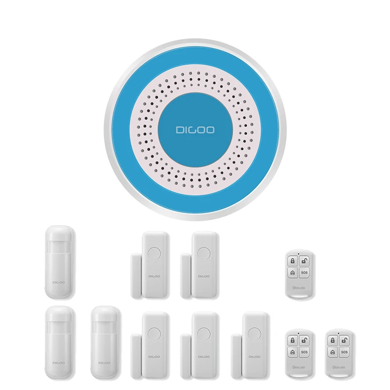 Новый набор беспроводная автономная сирена для домашней сигнализации 433 МГц|kit