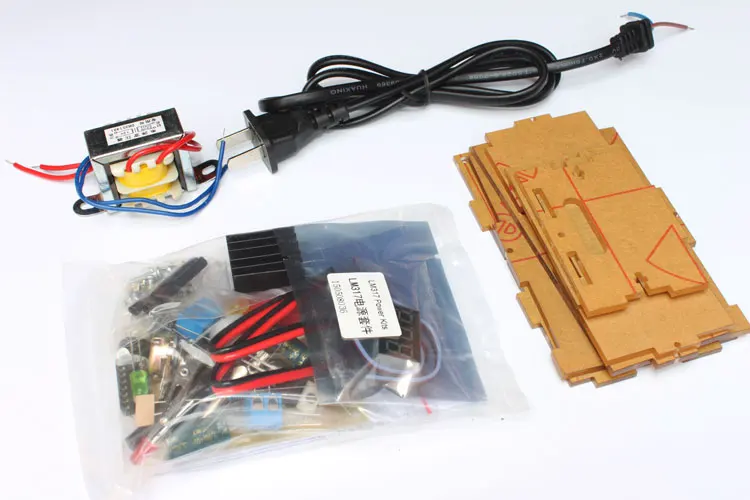 Электронный diy комплект LM317 Регулируемое напряжение 220 В до 1,25 в-12,5 в понижающий источник питания diy электронные схемы