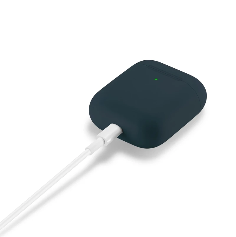 Ультратонкий ТПУ Bluetooth беспроводной защитный чехол для наушников для Airpods 2 разных ярких цветов сумка для наушников Airpods 2 аксессуары