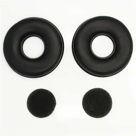 Leather Ear Pads Черные сменные амбушюры наушников, подушечки для наушников AKG K121 K121S K141 MK II K142 HD наушники - Цвет: Leather Ear Pads