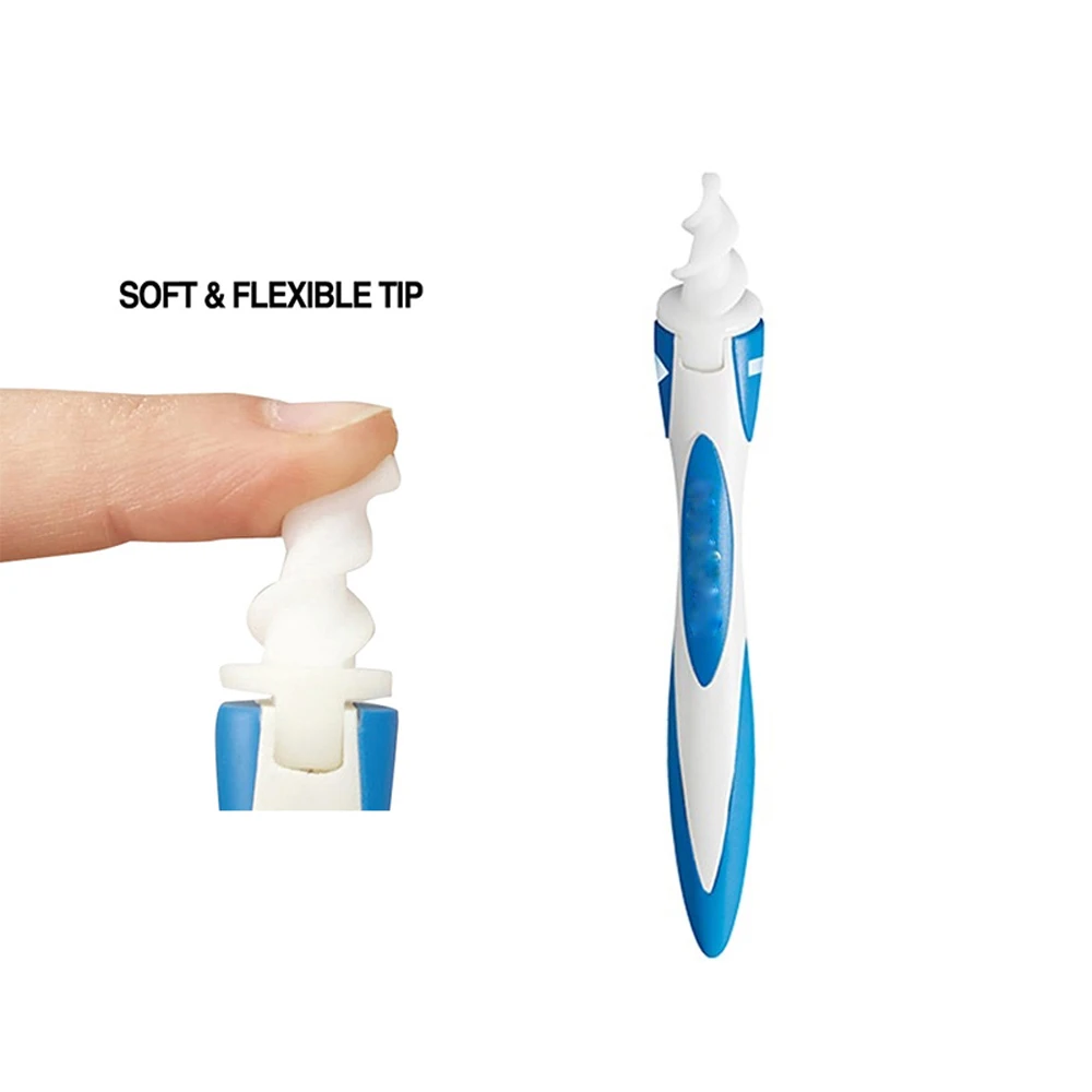 Новый Smart уха чистого Earpick тампон легко удаления ушной серы мягкие спираль