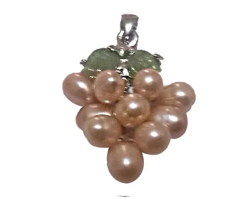 Подвеска в виде Натурального Розового риса 18 дюймов 20 мм x 40 6 7 мм|silver pendents|necklace silver