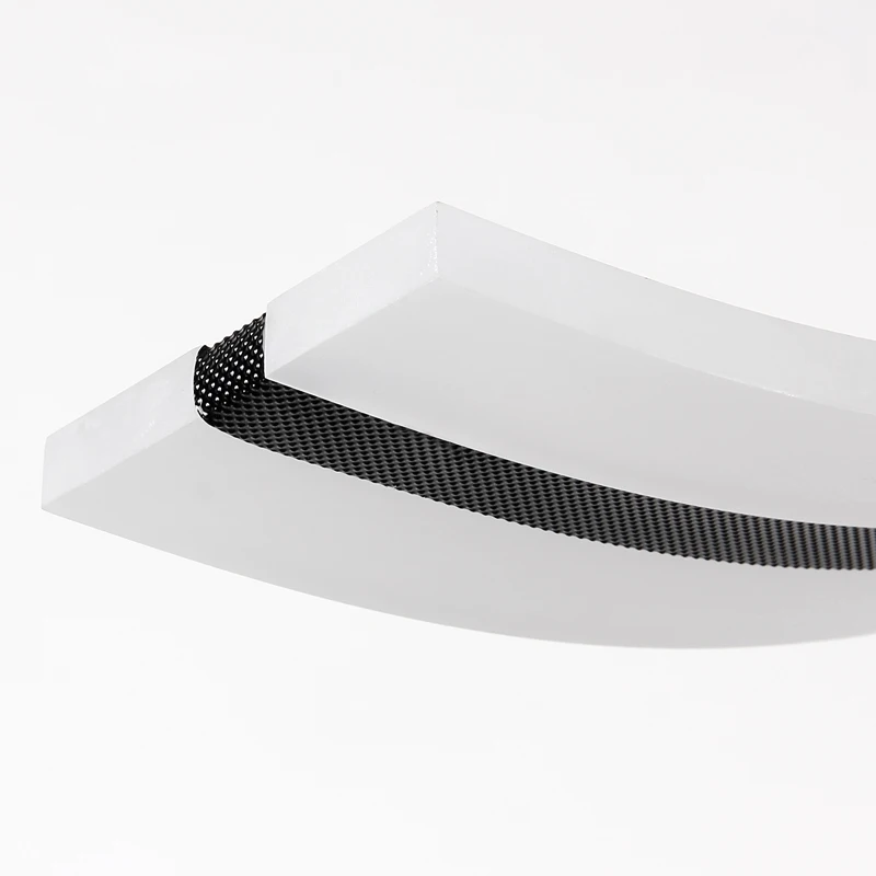 Модная белая волна acryl подвесной светильник для столовой светодиодные свисающие