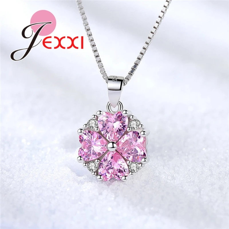 

Top Quality Anniversary Gifts For Women Girl 925 Sterling Silver Pendant Necklace 2020 Newest Jewelry Hot Sale Top Quality