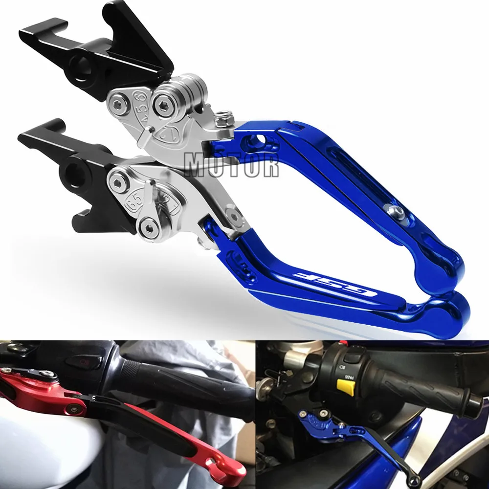 Для Suzuki GSF 600 600S 250 Bandit ручки из алюминия выдвижные регулируемые складные рычаги