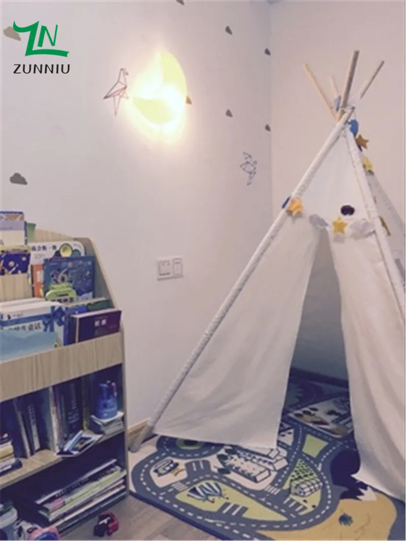 ZN N151 DIY наклейки на стену домашний декор для детской комнаты оригами Бумажные