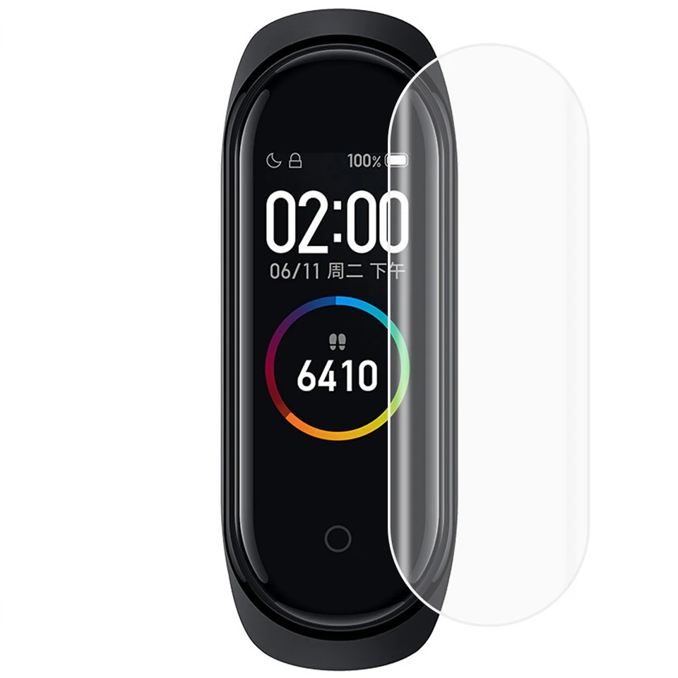 5 шт. Защитная пленка для экрана Xiaomi Mi Band 4 3 Pro ТПУ Гидрогелевая защитная защита от