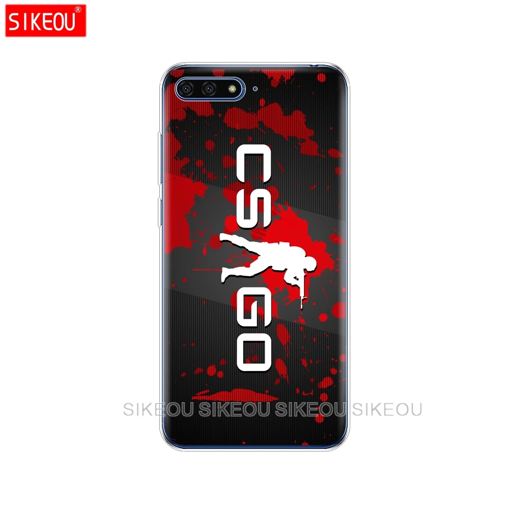 50485 Силиконовый чехол для телефона huawei Honor 7A PRO 7C Y5 Y6 Y7 Y9 Prime Counter Strike CS GO PUBG - Цвет: 50485