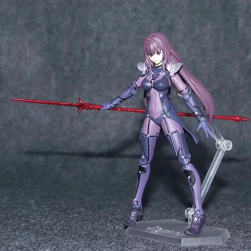 Аниме Fate Grand Order Лансер скатах фигурки Figma 381 ПВХ Коллекция игрушек 15 см | Игрушки и