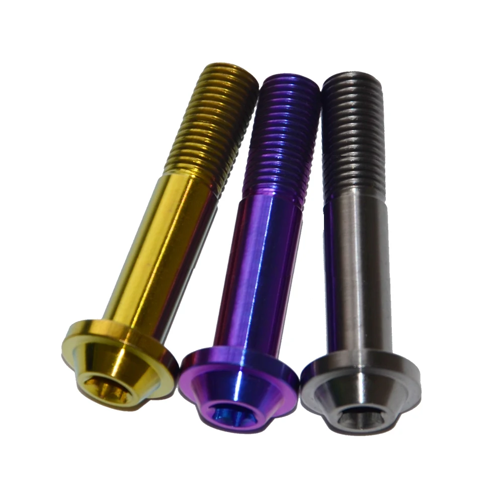 2 шт. Ti Болт M10 x 60x1 5 1 25 Torx Винт С Титановым болтом крепеж из титана для гонок на