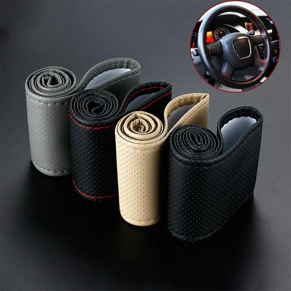 Чехлы На Руль DIY/коса из мягкого волокна на рулевое колесо автомобиля с иголкой и