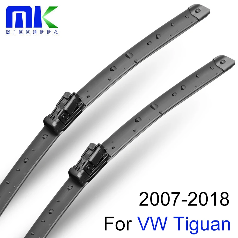 Mikkuppa Wiper Blades For Volkswagen Tiguan Mk1 / Mk2 Model Year 2007-2018 Windscreen Rubber Car Accessories | Автомобили и