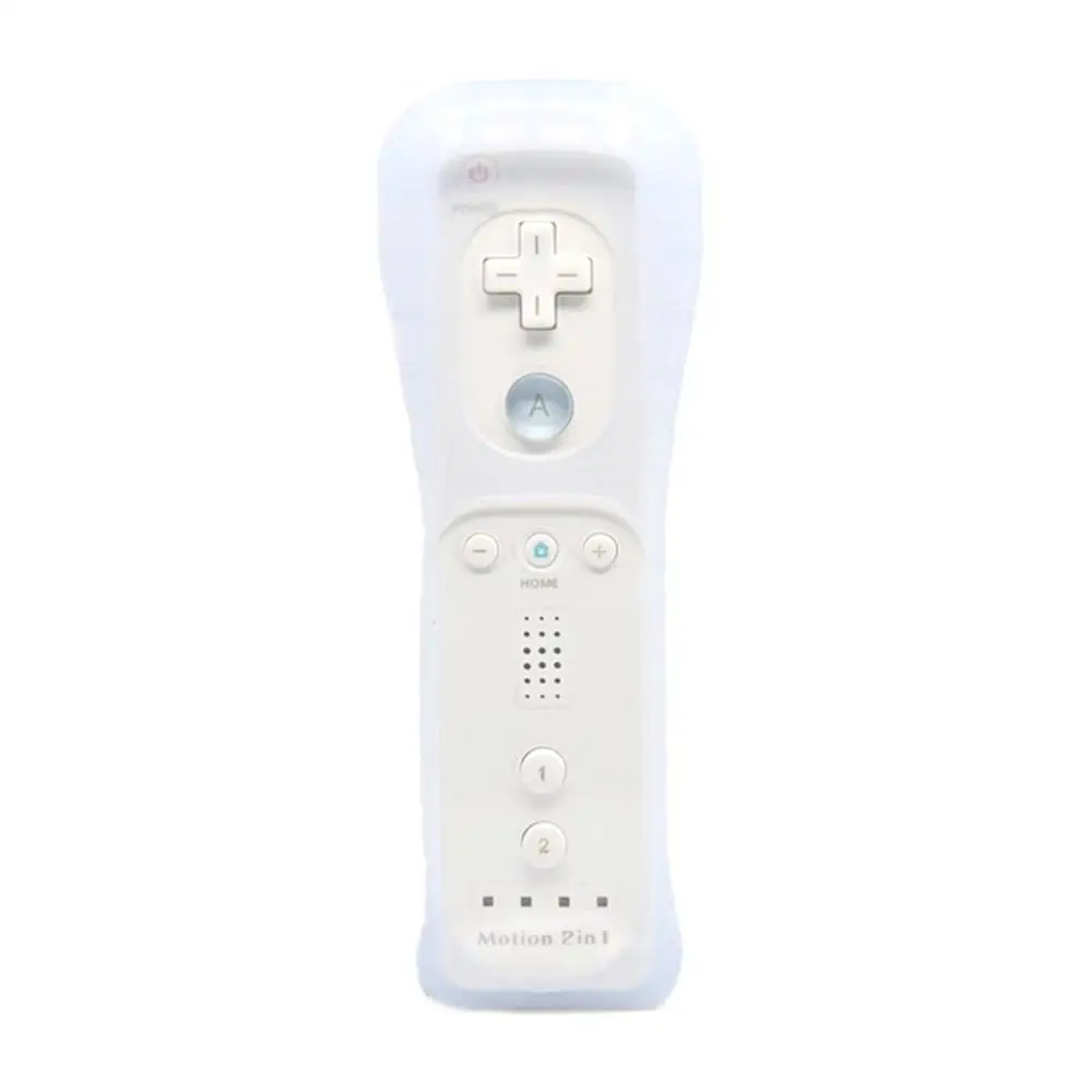 Option2 Встроенный геймпад Motion Plus для пульта дистанционного управления nind wii Nunchuck силиконовый чехол для джойстика nintendo аксессуары для игр - Цвет: Option2