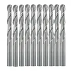 Концевая фреза с 2 канавками и хвостовиком 3,175 мм, 18 дюйма, x 15 мм, 10 шт.