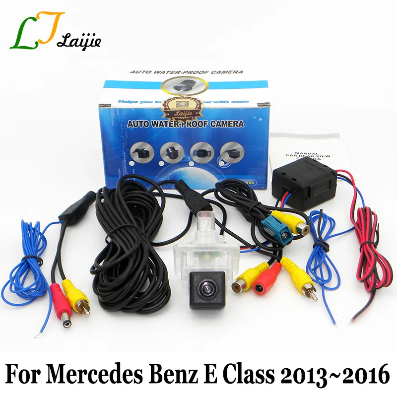 Парковочная камера для Mercedes Benz E Class W212 S212 C207 Facelift после 2013 ~ 2016 / HD CCD с реле мощности