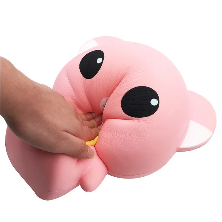 Бант медведь большой Сжимаемый огромные сжимаемые медленно растущие игрушки