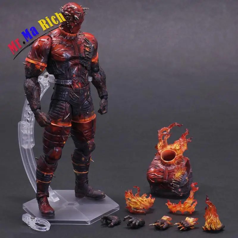 Металлическая Шестерня твердая V Il Fantasma Dolore Gioca Arts Kai Uomo On Fire Action Figure Da Collezione Modello