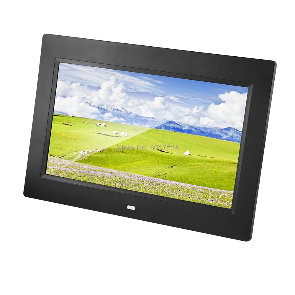 10 дюймовый светодиодный Подсветка HD 1024*600 полный Функция цифровая фоторамка электронный альбом Цифровой Фото Музыка Видео