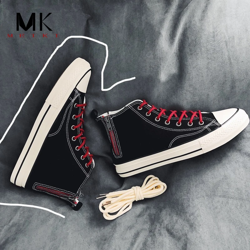 MEIKI/Новинка сезон весна-осень-лето брендовая мужская повседневная парусиновая