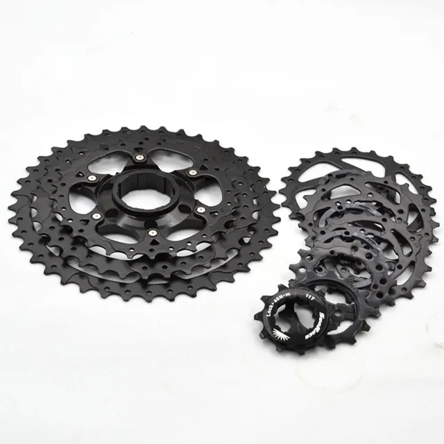 CSM990 black 9s SunRace Велосипедный спорт кассета 9/10/11/12 Скоростей 11-40 т 11-42 т 11-46T 11-50 т в сутки части велосипеда для shimano Sram - Цвет: CSM990 black 9s