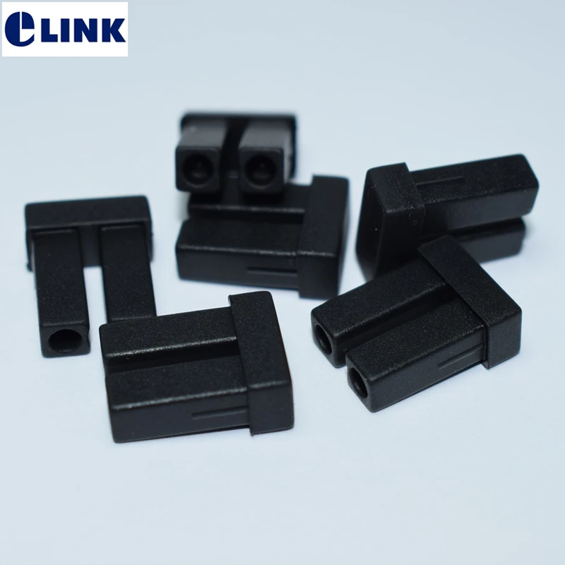 100 шт. LC пылезащитный колпачок для SFP модуля dual fiber dx соединитель дуплексный