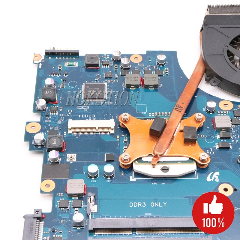 NOKOTION BREMEN-C для Samsung R540 NP-R540 Материнская плата ноутбука HM55 DDR3 Бесплатный процессор +