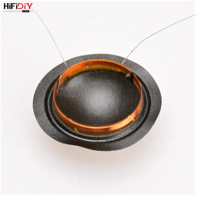 HIFIDIY LIVE 1 дюйм 25,4 мм 25,5 мм твитеры звуковая катушка черная шелковая мембрана ВЧ динамик ремонт аксессуары diy части 6 Ом 15 Вт
