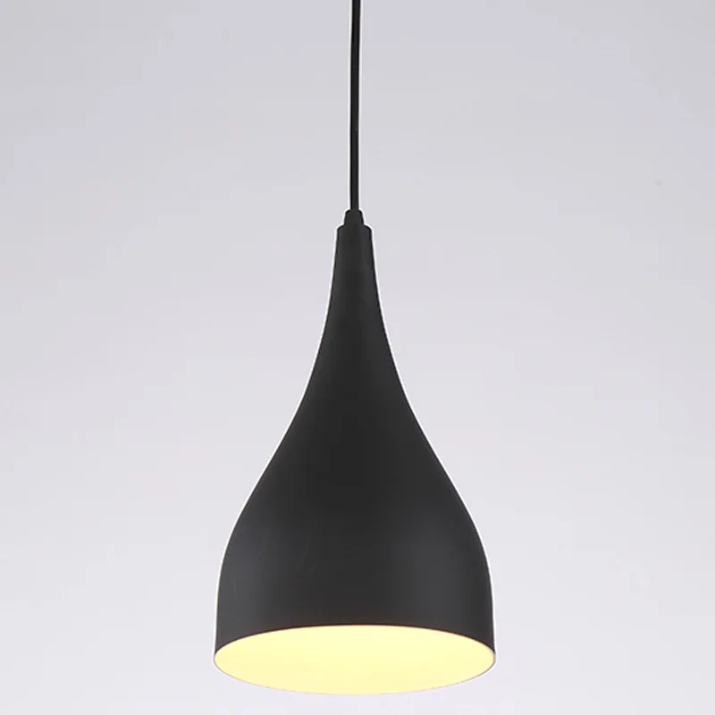 Современный подвесной светильник Лофт Кухня дизайнерская тесьма лампа матовый