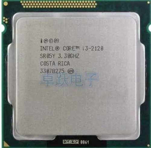 Процессор Intel Core I3 2120 3M Cache 3 ГГц LGA 1155 TDP 65 Вт центральный процессор для настольного