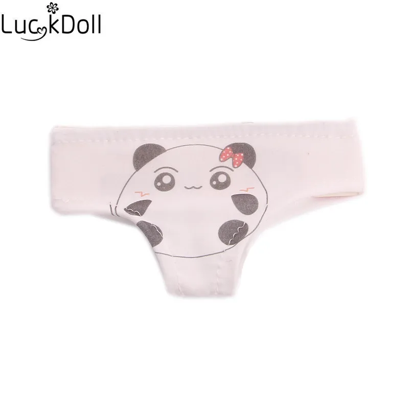 n907 Luckdoll новые кукольные аксессуары мультфильм трусики подходят 43 см кукла, лучший подарок для детей - Цвет: n907