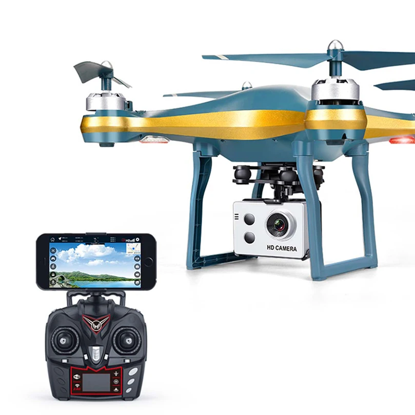 Дрон JMT K10 GPS Wi Fi FPV с регулируемой камерой 1080P /720p время полета 25