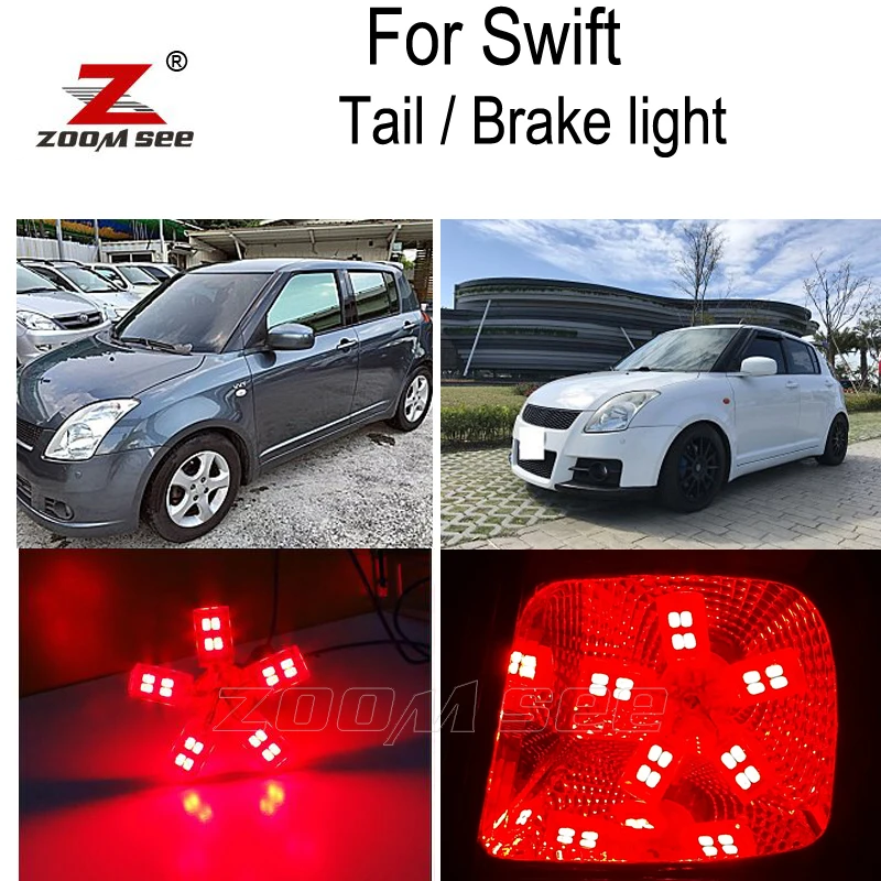 2шт чудесный задний светильник тормозной лампы для Suzuki для Swift sport(2003-2009