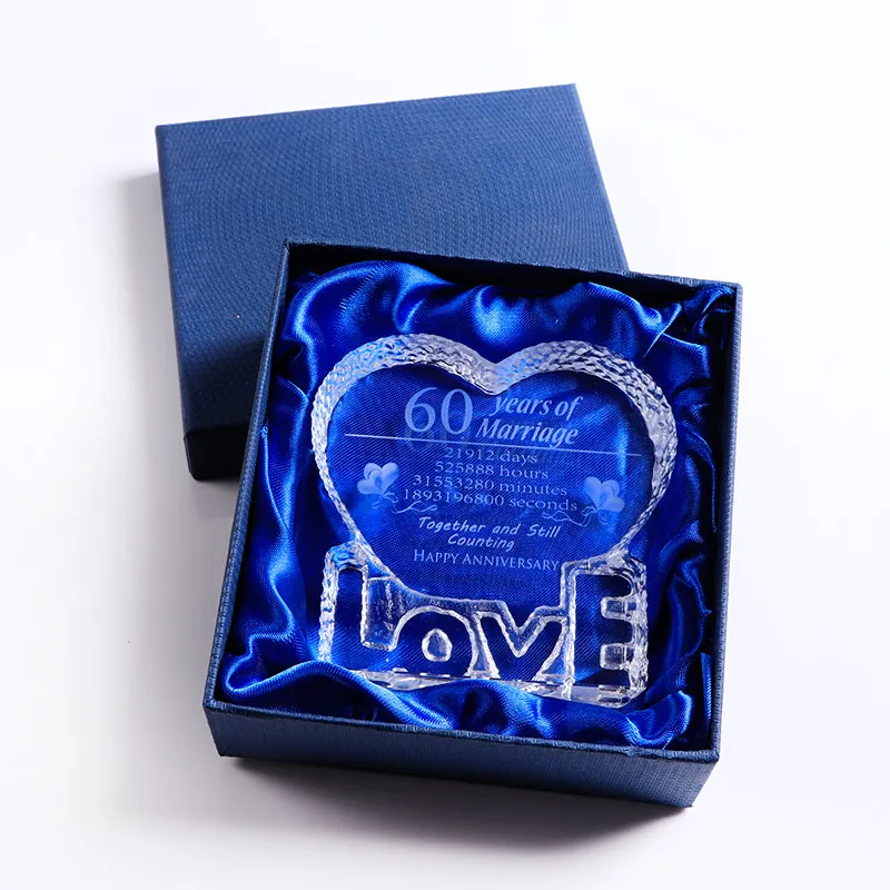 Подарки на годовщину 60 летия сувениры свадьбу лазерная гравировка сувенир в