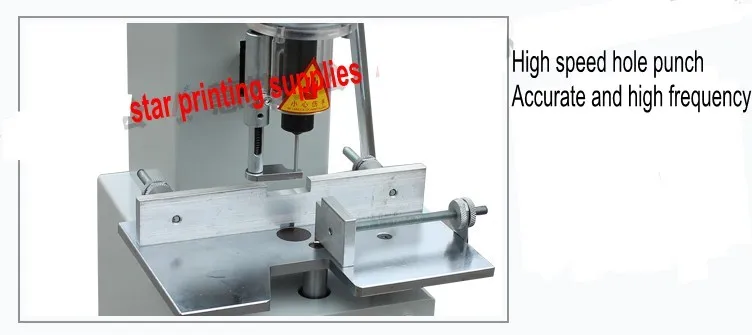 Электрическая машина для пробивки отверстий в бумаге обвязки бумаги с одним