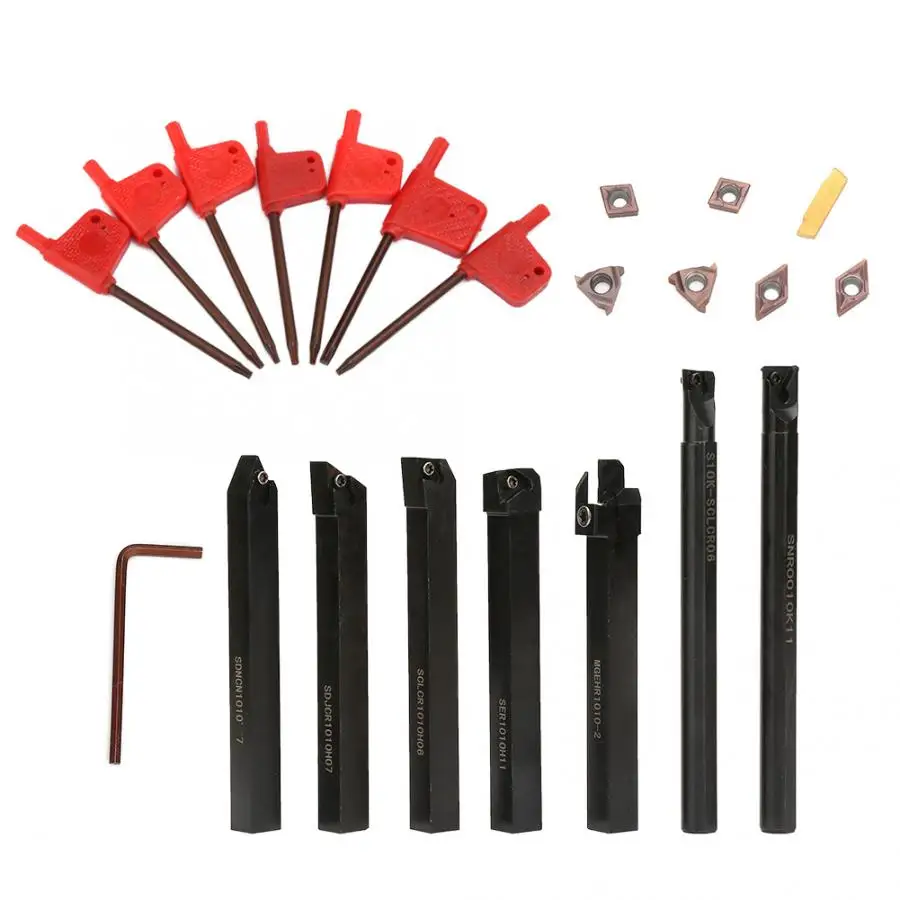 Токарные инструменты для дерева 7 комплектов 10 мм хвостовик металлический