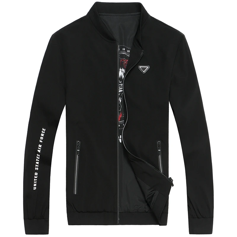 2017 Размер Плюс большой размер макс грудь 146 см бейсбольная куртка мужская