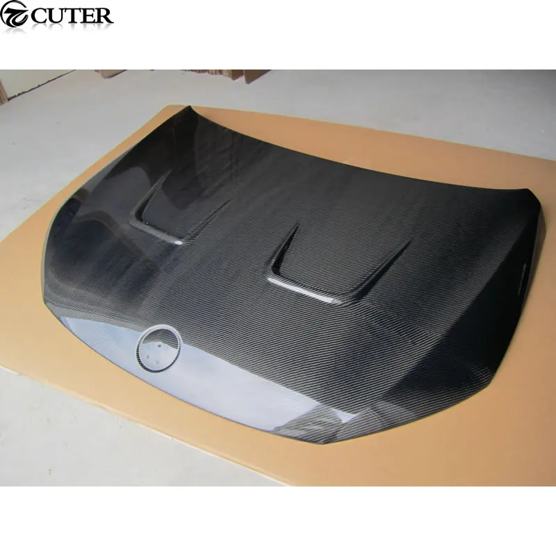R Стиль углеродного волокна передняя крышка двигателя крышки для Volkswagen VW Scirocco 2009