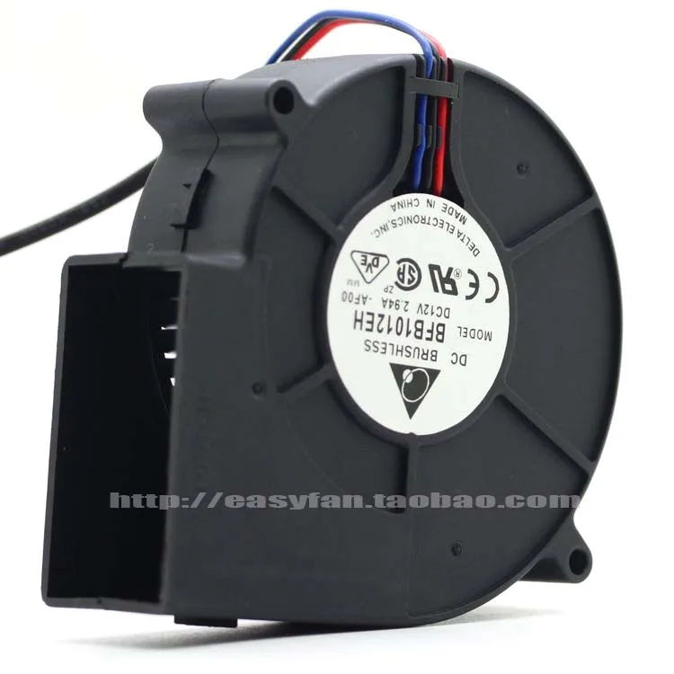 

NEW DELTA BFB1012EH 9733 12V 2.94A double ball bearing high air volume Centrifugal turbine turbo Blower cooling fan