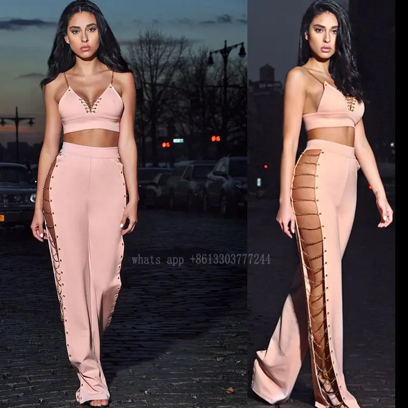 2017 наивысшего качества комплект из 2 предметов сексуальный топ с бретельками