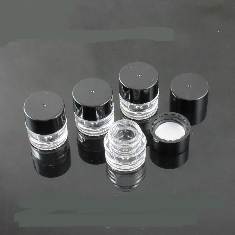 

2g X 300 AS empty Cream Jar, Cosmetic Container, Sample Jar,Display Case,Cosmetic Packaging ,2ML Mini plastic bottle small tin