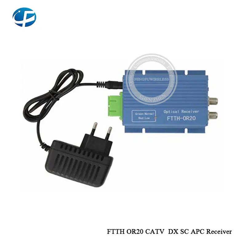 Горячая волоконный приемник FTTH OR20 CATV DX SC APC приемник SC APC разъем с WDM встроенный для ONU