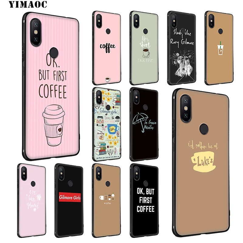 Yimaoc Девочки Гилмор Кофе Мягкий силиконовый чехол для Xiaomi Redmi 7A Note 7 6 6A 5 4 4X 4A 5A S2
