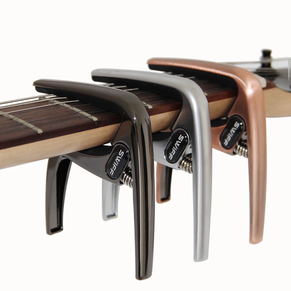 SWIFF K8 Metal Guitar Capo Guitar Accessories  Acoustic  Electric  Guitar Capo Music Gifts