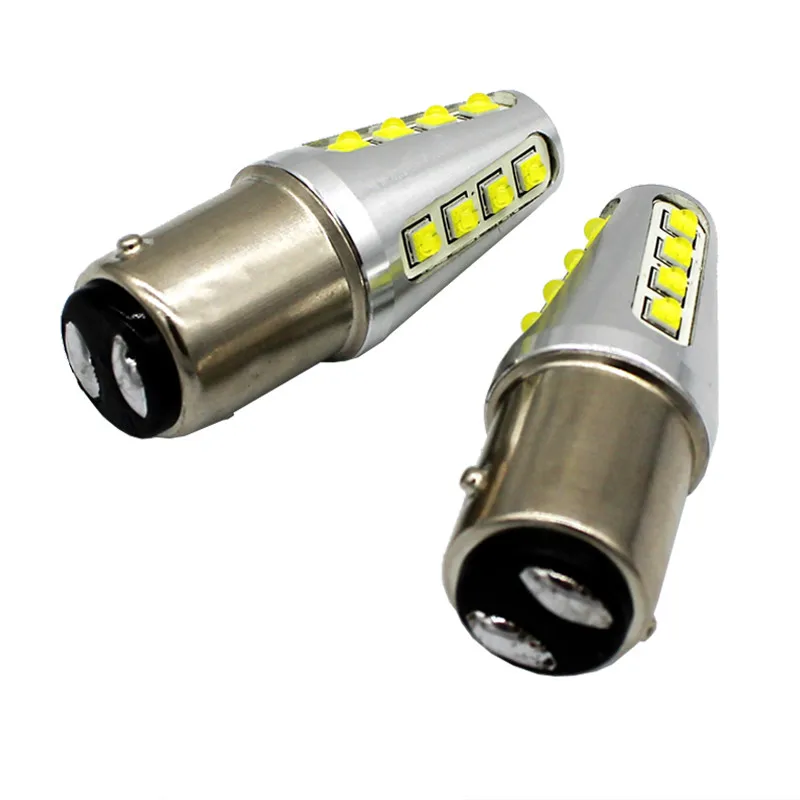 2 x P21/5 W XBD 80W Led красный белый желтый Bay15d 12V 24V 1157 супер яркий Canbus LED резервный стоп
