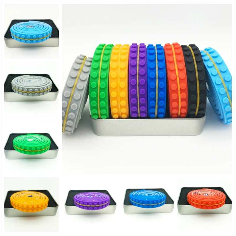 Детский конструктор из мягкого силикона 2x115 точек 92 см|block plate|building block platetoy brick |